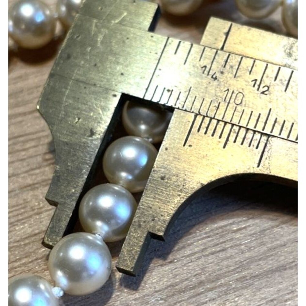 Capricho Mallorca Spain Pearl Necklace 24” 7MM Classic Jewelry - Picture 9 of 9